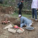 Bhalam, blessing the ground